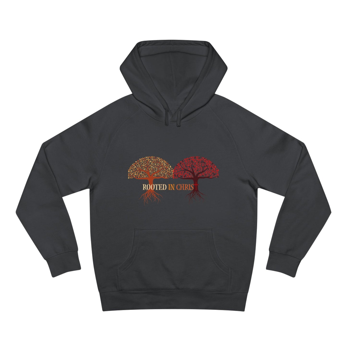 Rooted In Christ, Unisex Hoodie, Inspirational Sweatshirt, Christian Apparel, Fall Fashion
