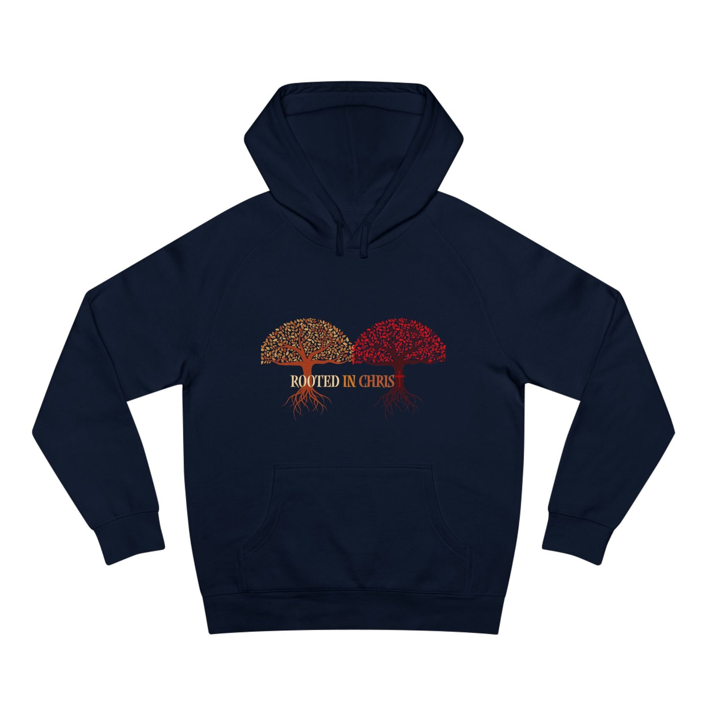 Rooted In Christ, Unisex Hoodie, Inspirational Sweatshirt, Christian Apparel, Fall Fashion