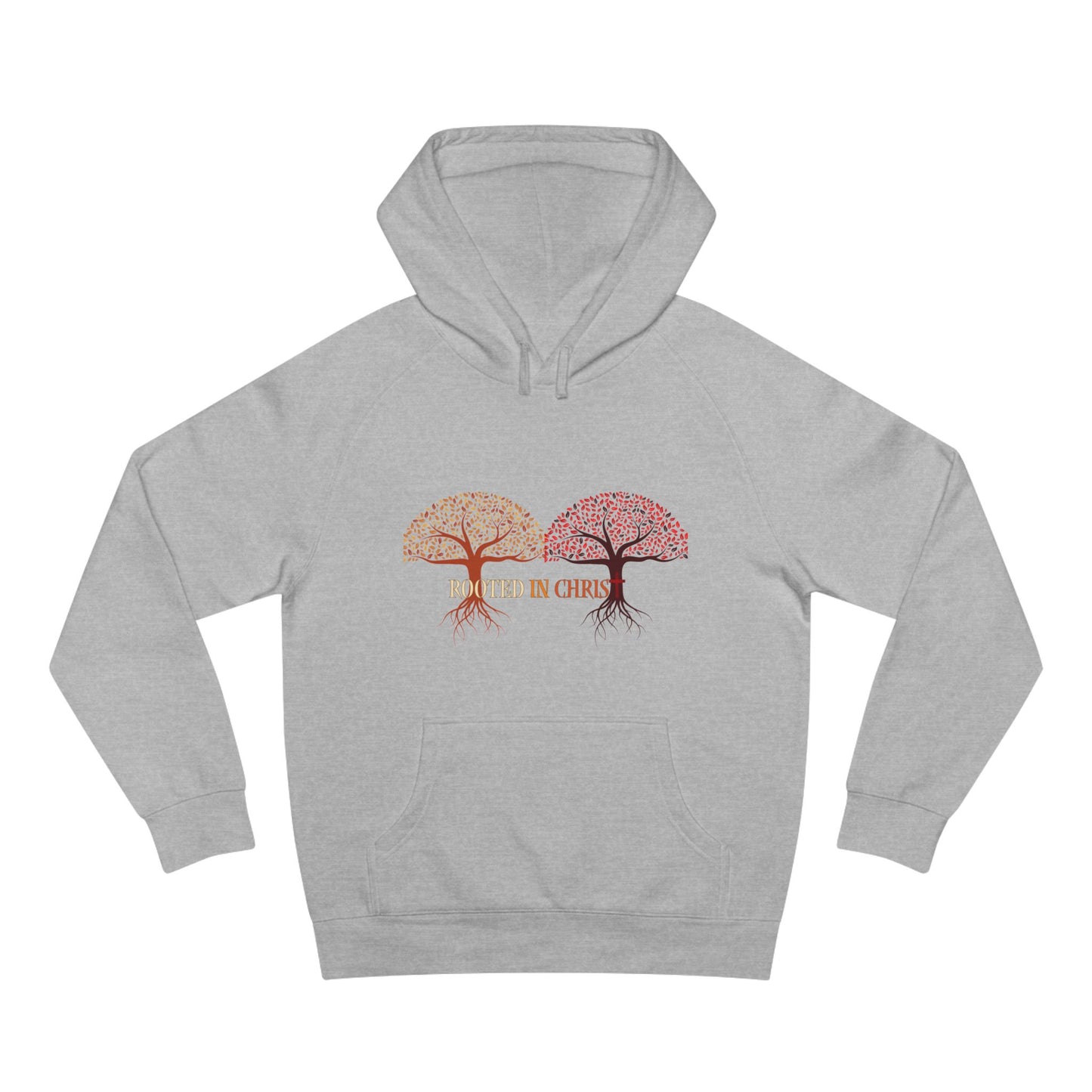 Rooted In Christ, Unisex Hoodie, Inspirational Sweatshirt, Christian Apparel, Fall Fashion