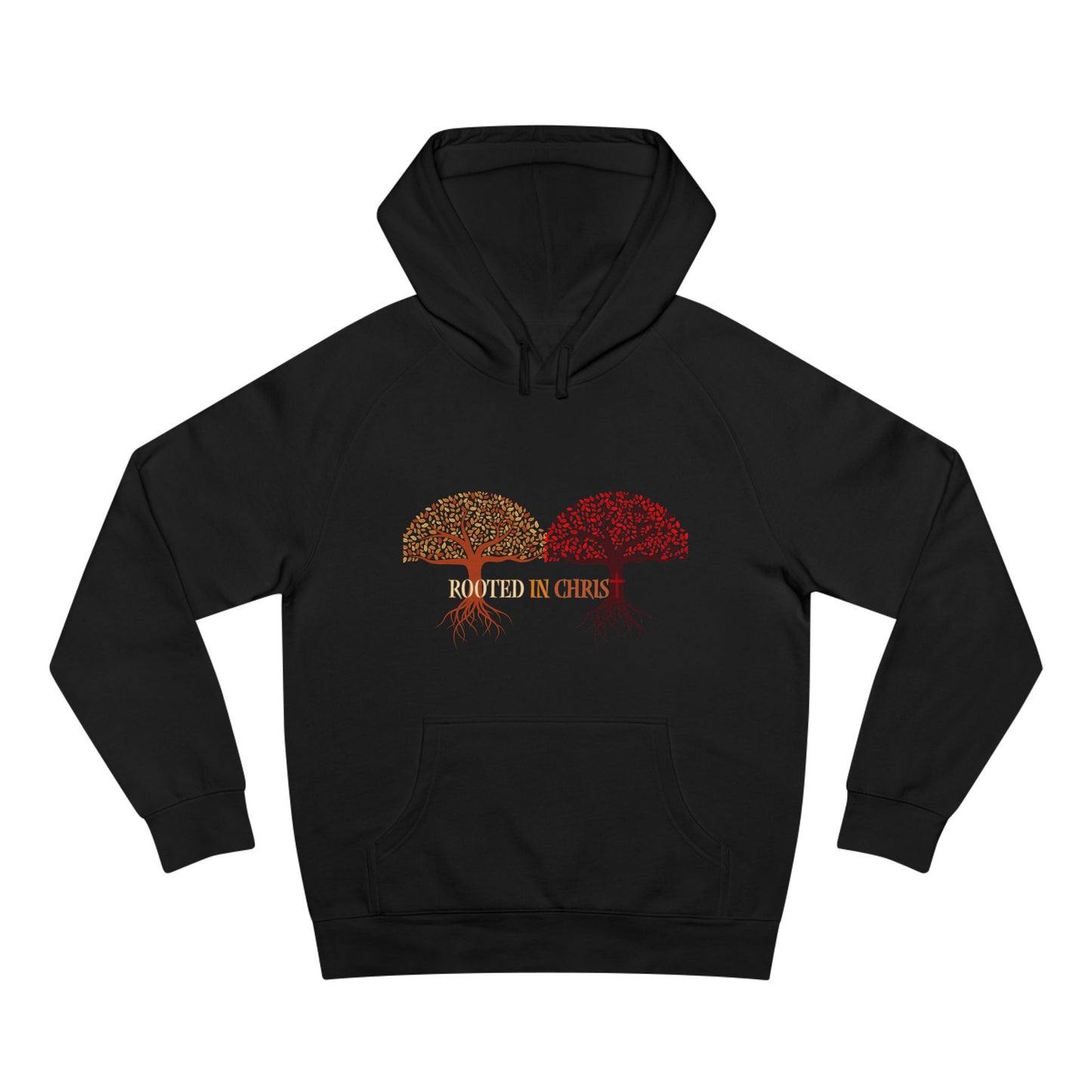 Rooted In Christ, Unisex Hoodie, Inspirational Sweatshirt, Christian Apparel, Fall Fashion