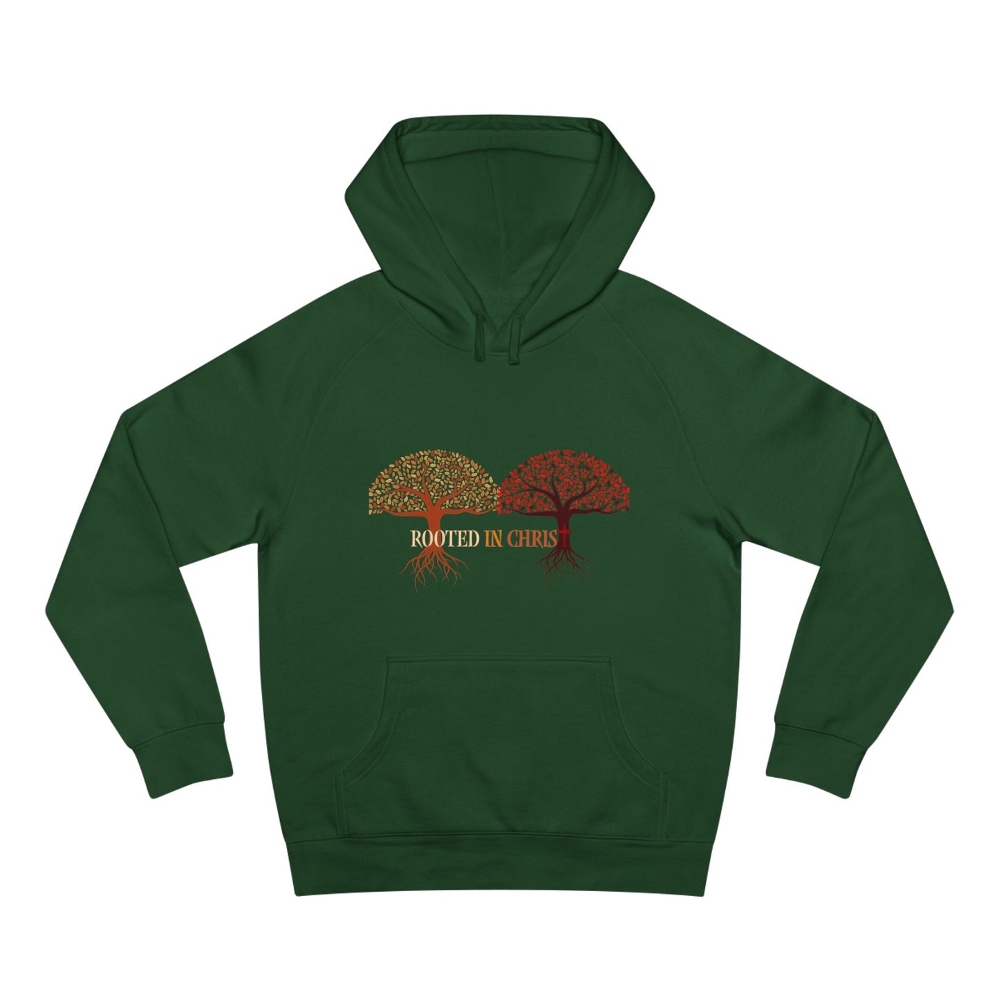 Rooted In Christ, Unisex Hoodie, Inspirational Sweatshirt, Christian Apparel, Fall Fashion