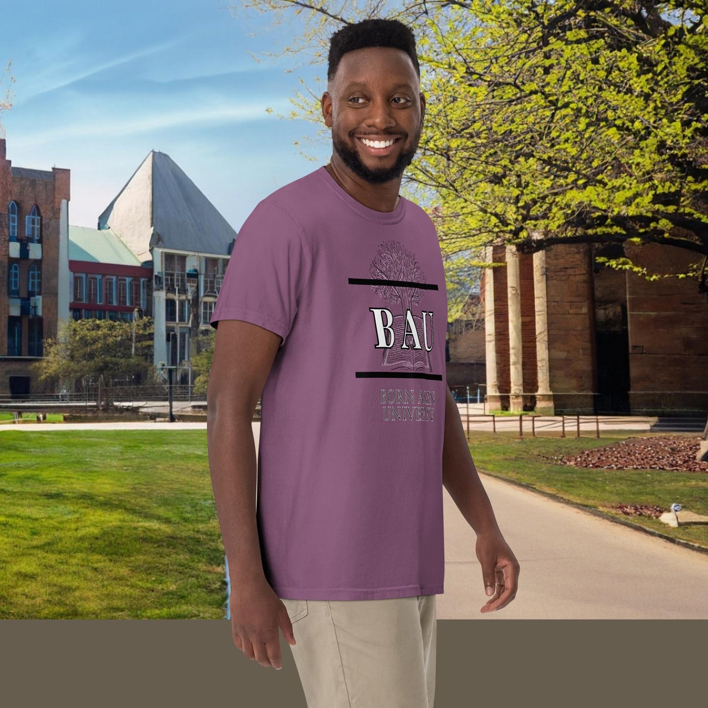 BAU Unisex heavyweight t-shirt