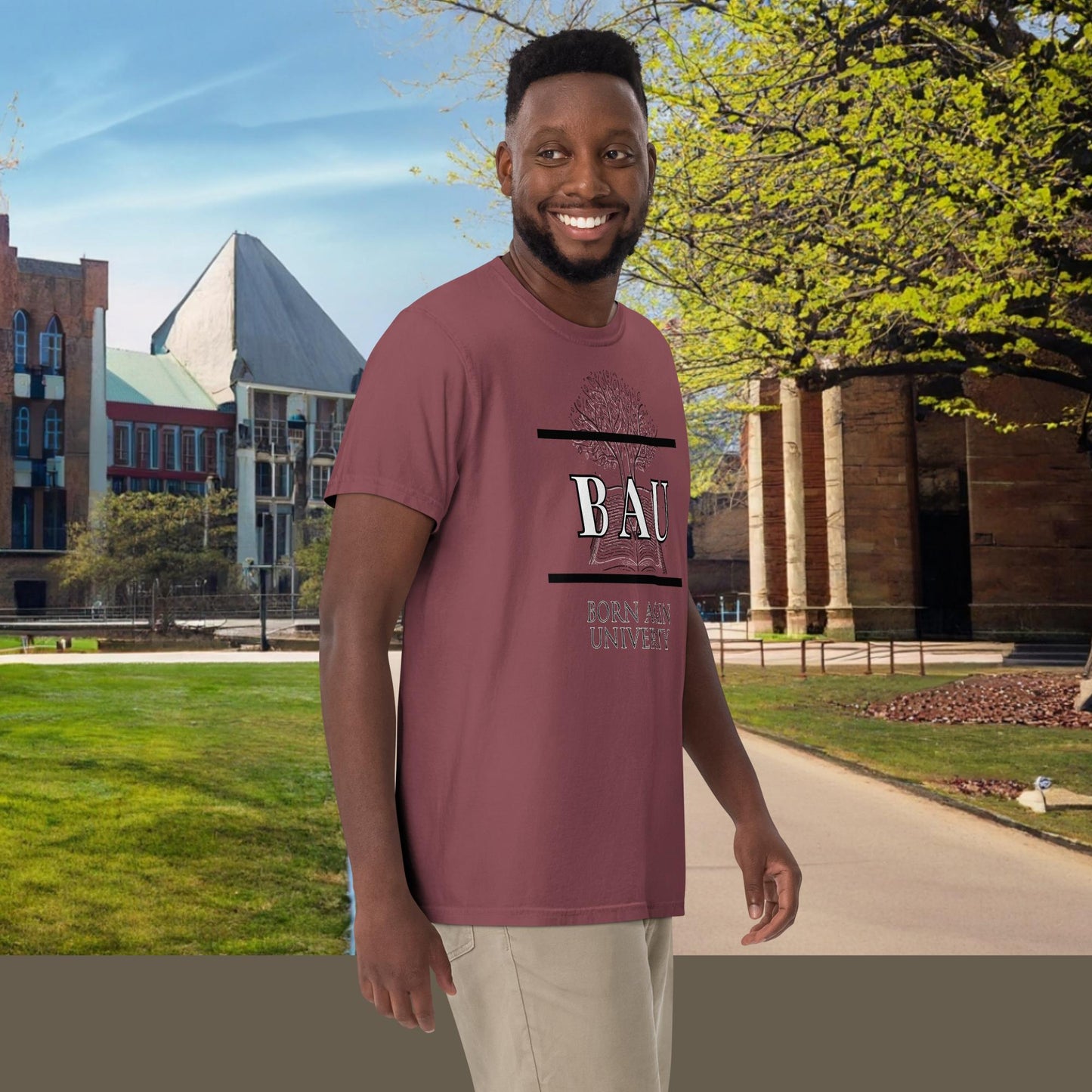 BAU Unisex heavyweight t-shirt