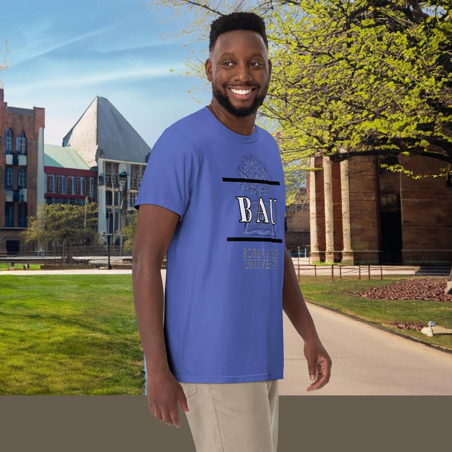 BAU Unisex heavyweight t-shirt