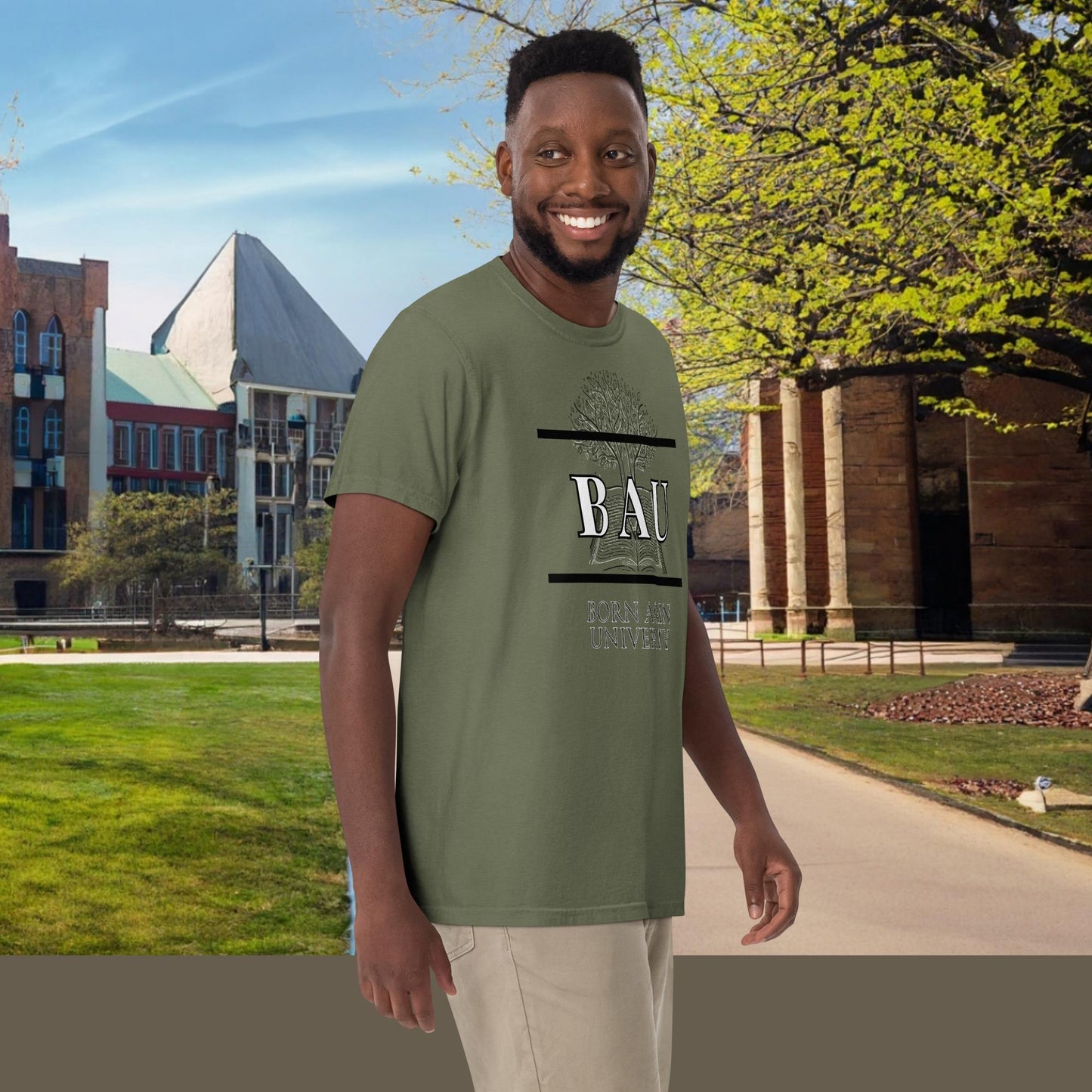 BAU Unisex heavyweight t-shirt