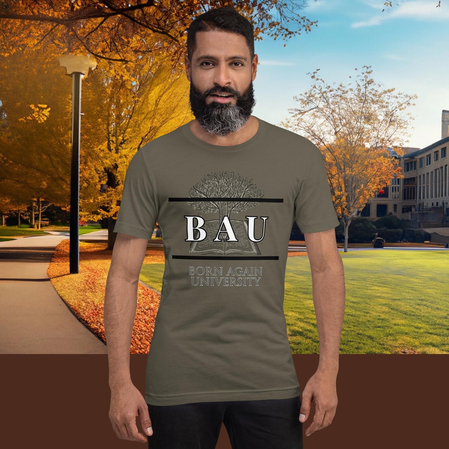Born Again University (BAU) Tshirt