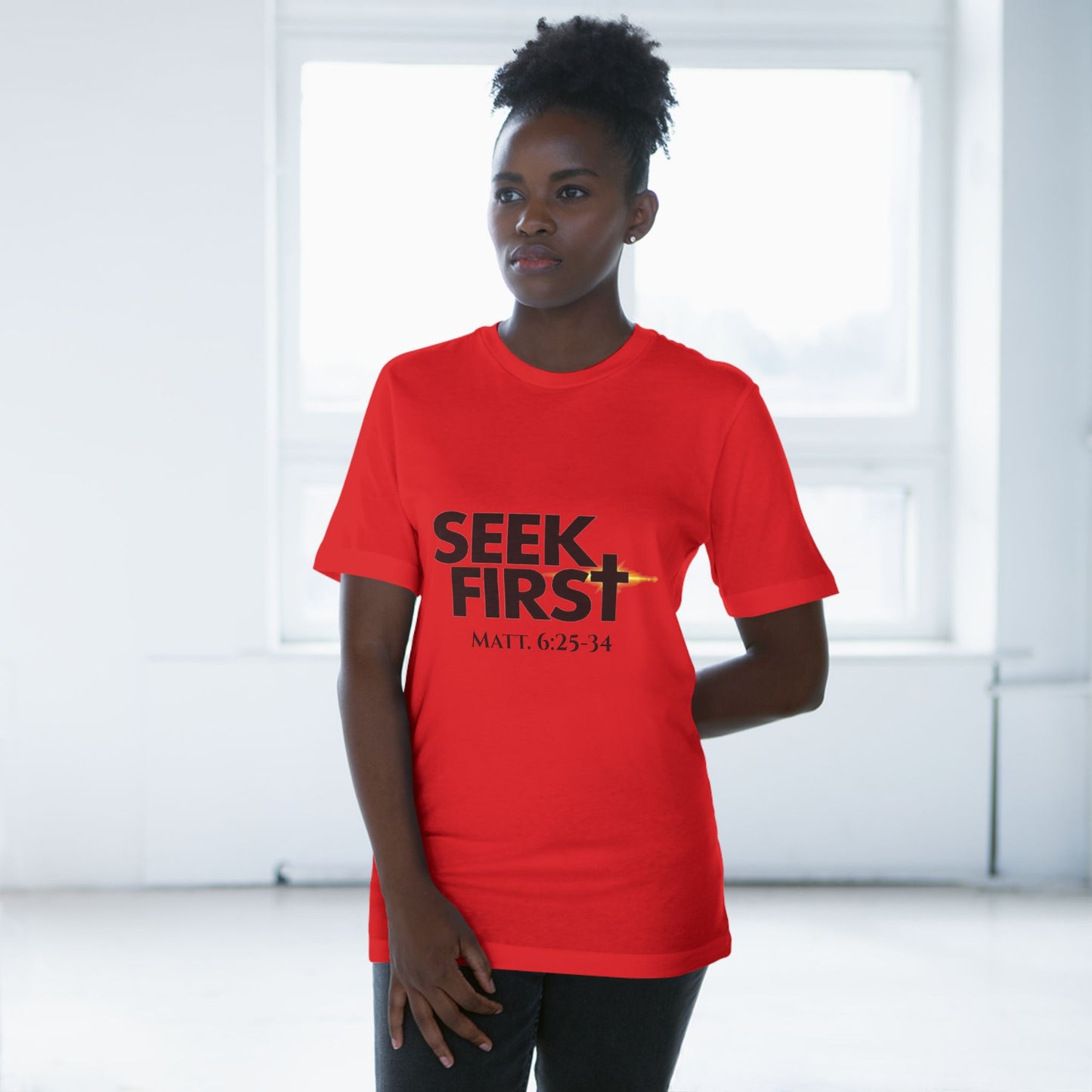 Seek First Unisex T-shirt (WB)