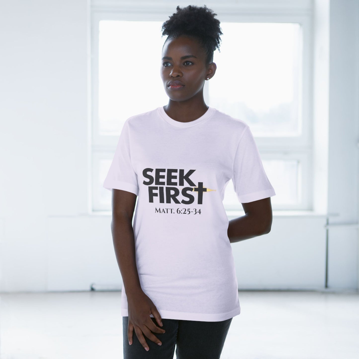 Seek First Unisex T-shirt (WB)