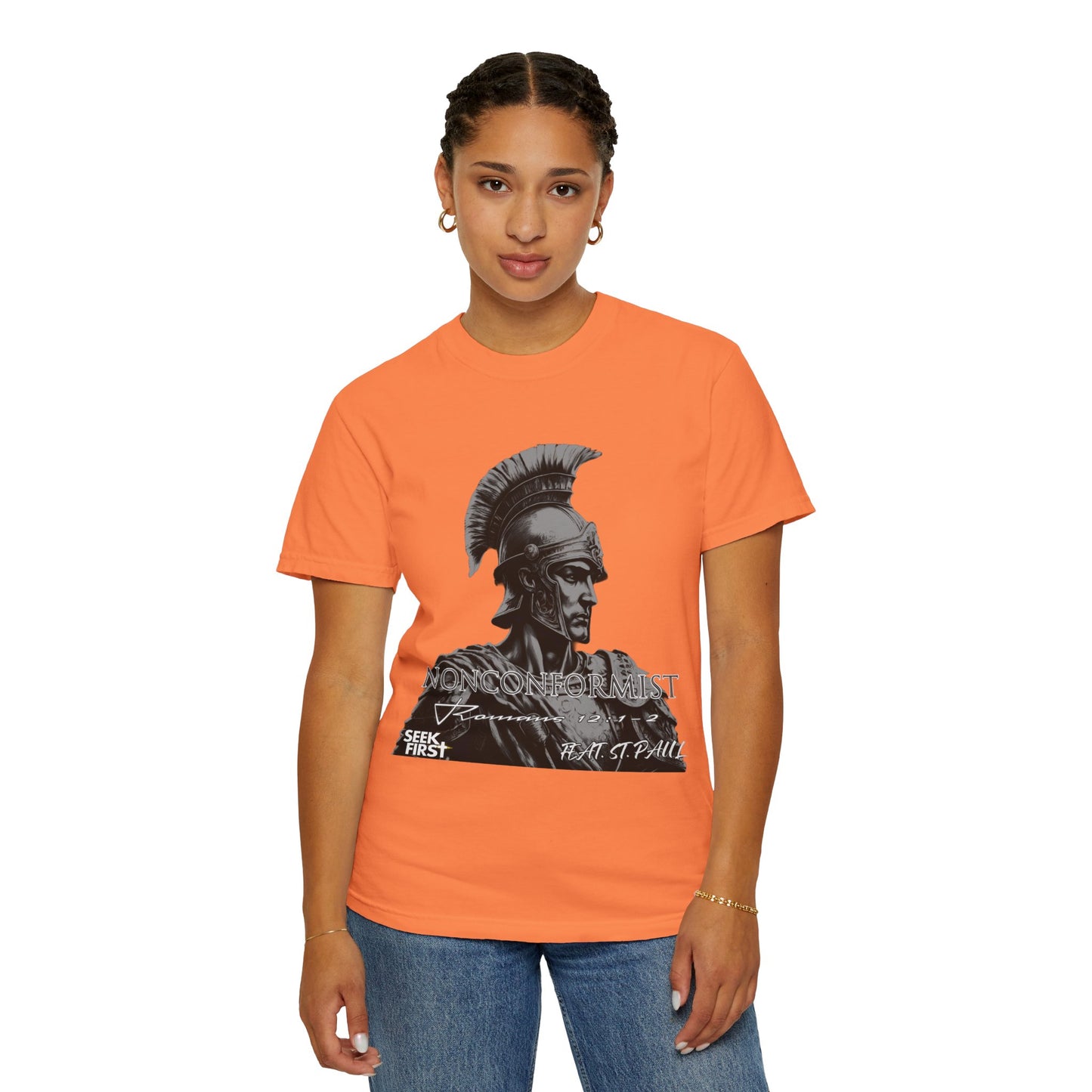 Nonconformist Womens T-shirt Romans 12:1-2