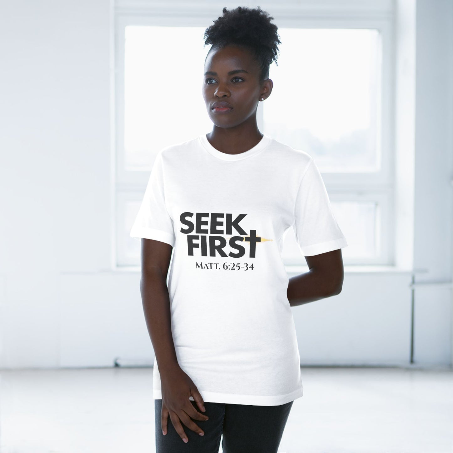 Seek First Unisex T-shirt (WB)