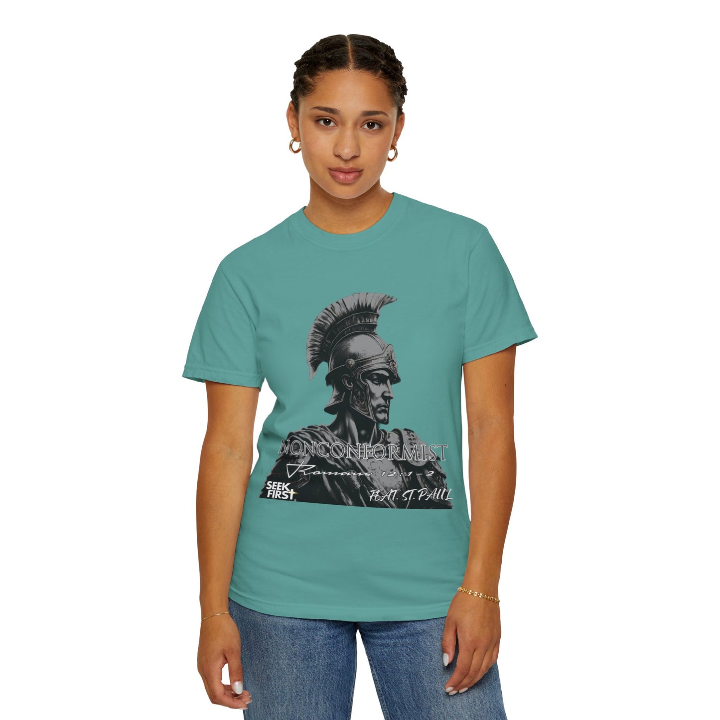 Nonconformist Womens T-shirt Romans 12:1-2