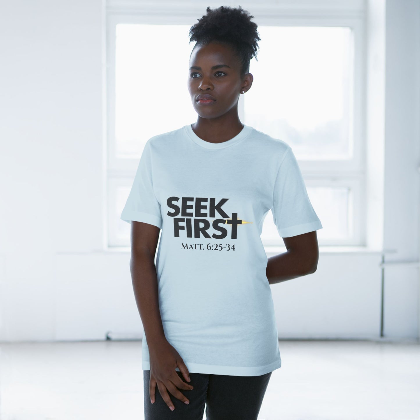 Seek First Unisex T-shirt (WB)