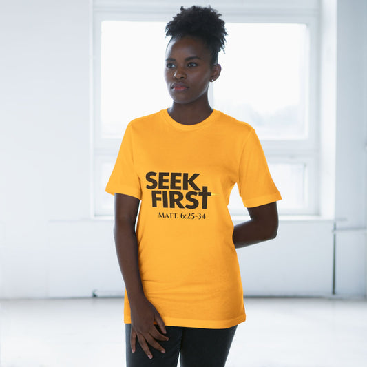 Seek First Unisex T-shirt (WB)