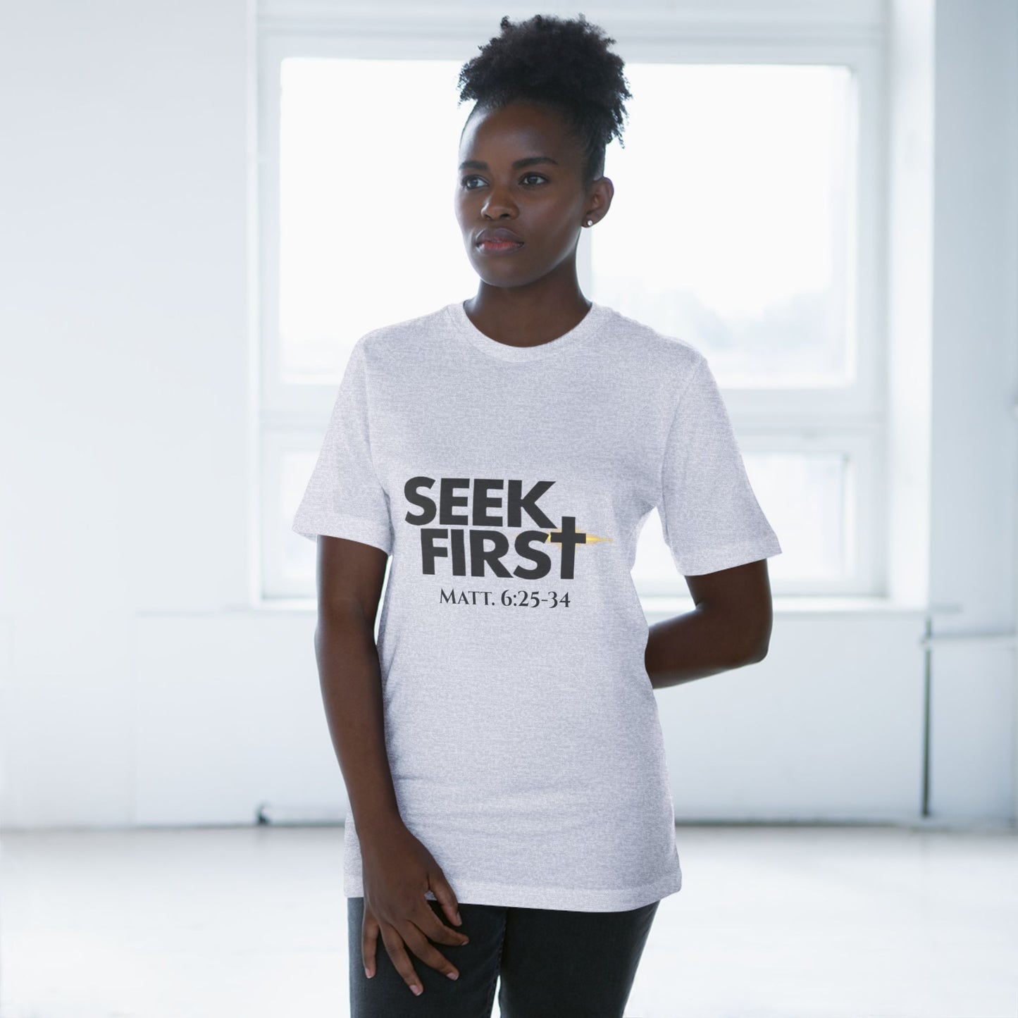 Seek First Unisex T-shirt (WB)