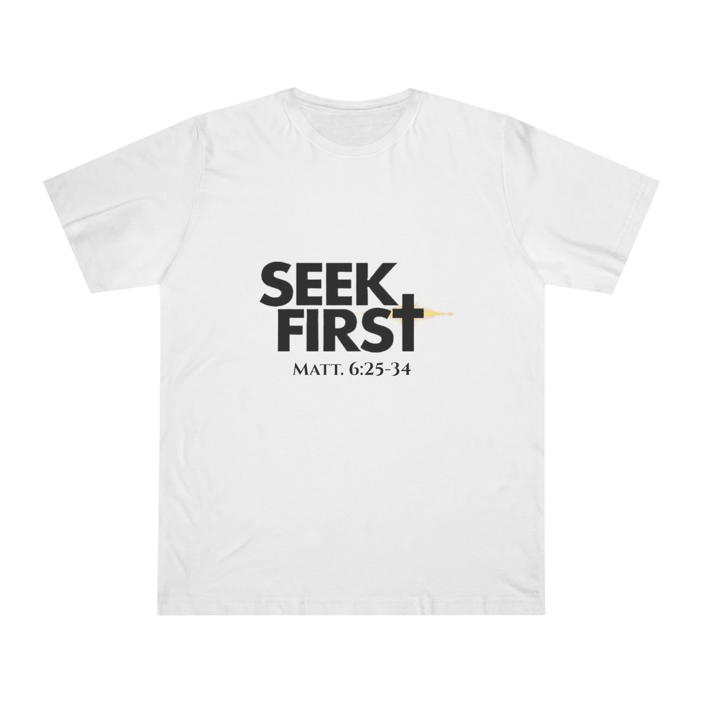Seek First Unisex T-shirt (WB)