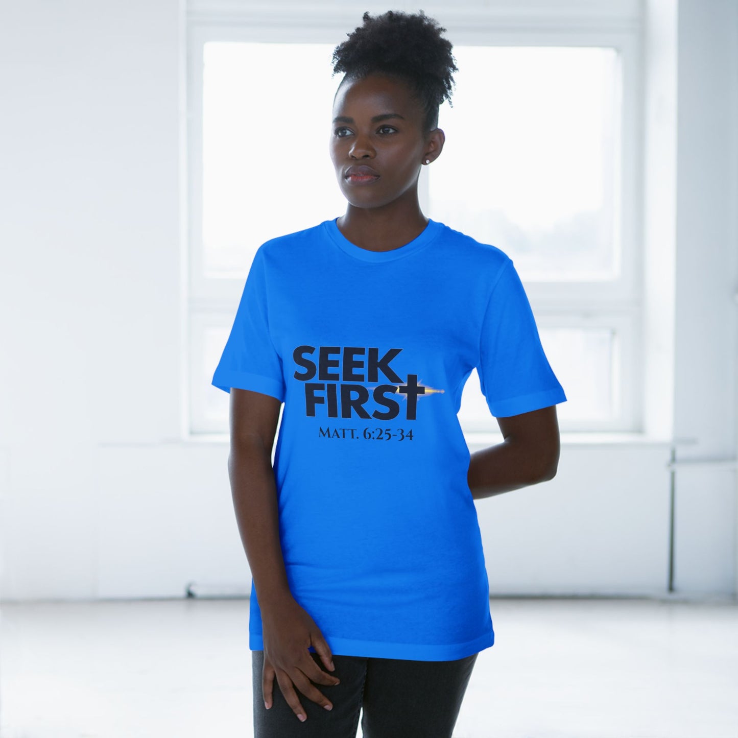Seek First Unisex T-shirt (WB)