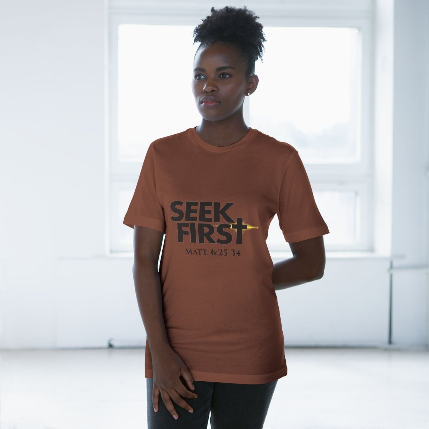 Seek First Unisex T-shirt (WB)
