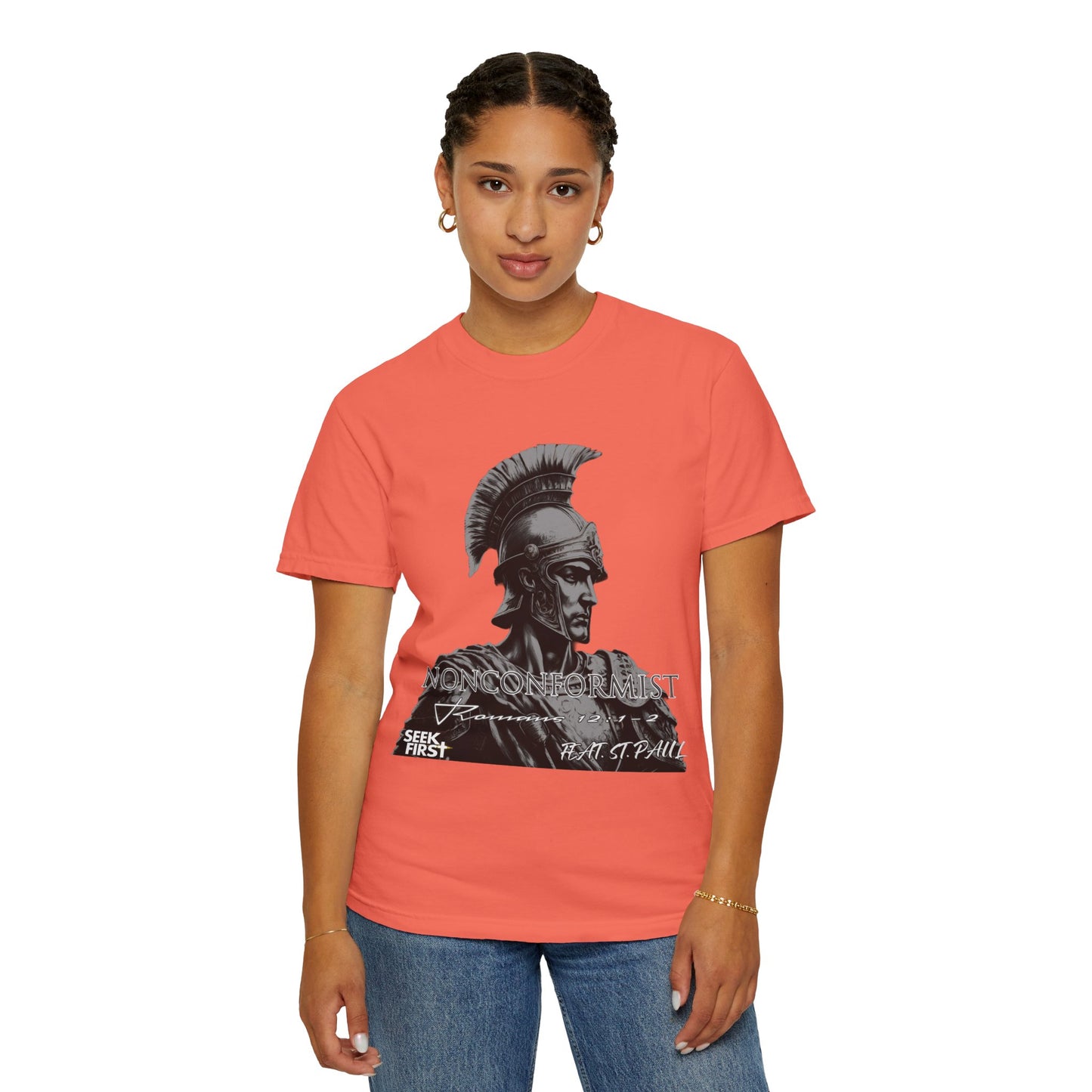 Nonconformist Womens T-shirt Romans 12:1-2