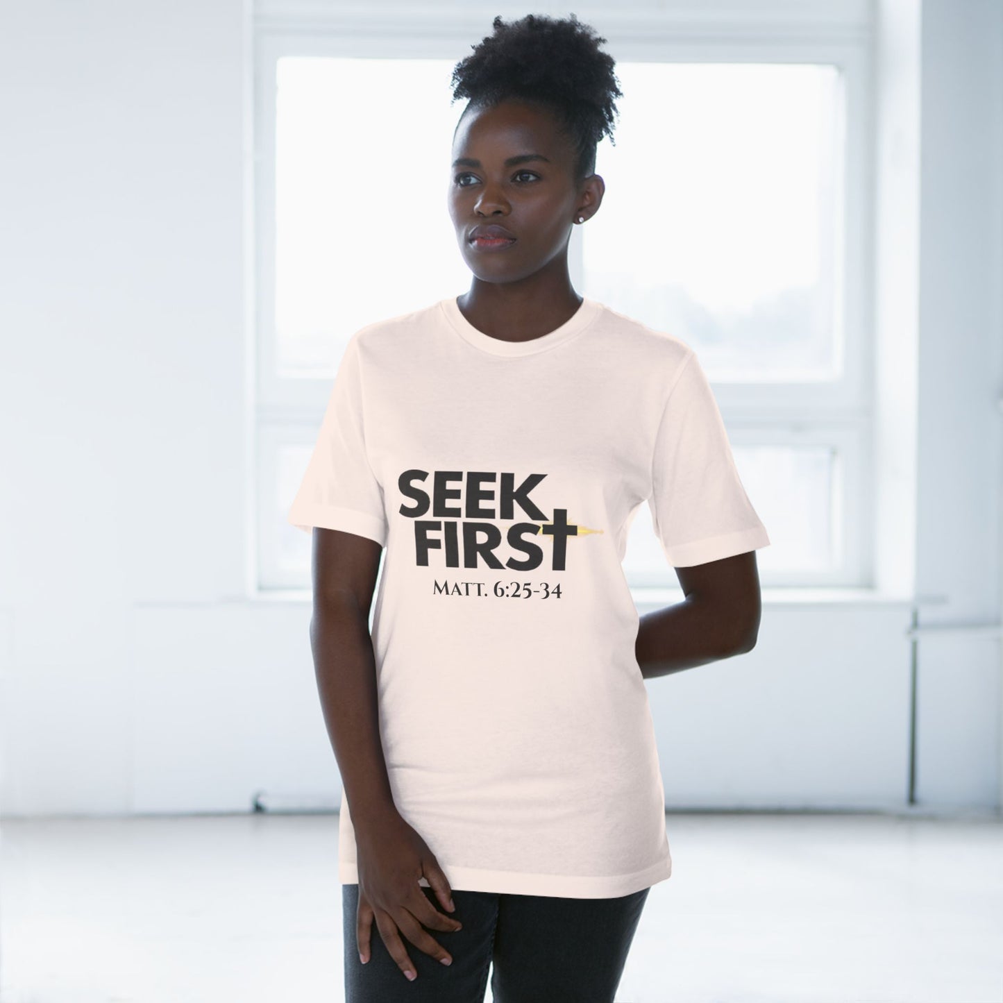 Seek First Unisex T-shirt (WB)