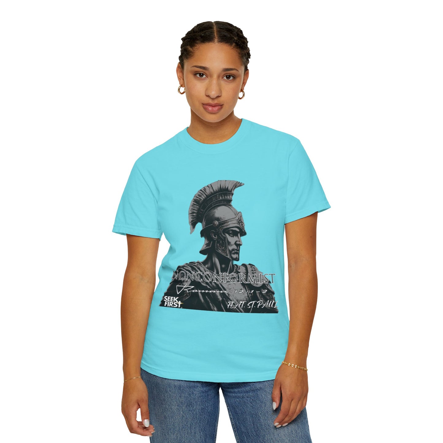 Nonconformist Womens T-shirt Romans 12:1-2