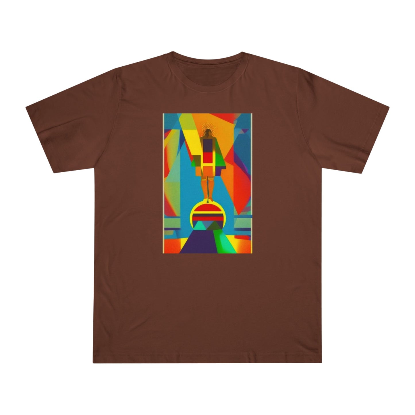 Abstract 1 John 4:4 Unisex Deluxe T-shirt
