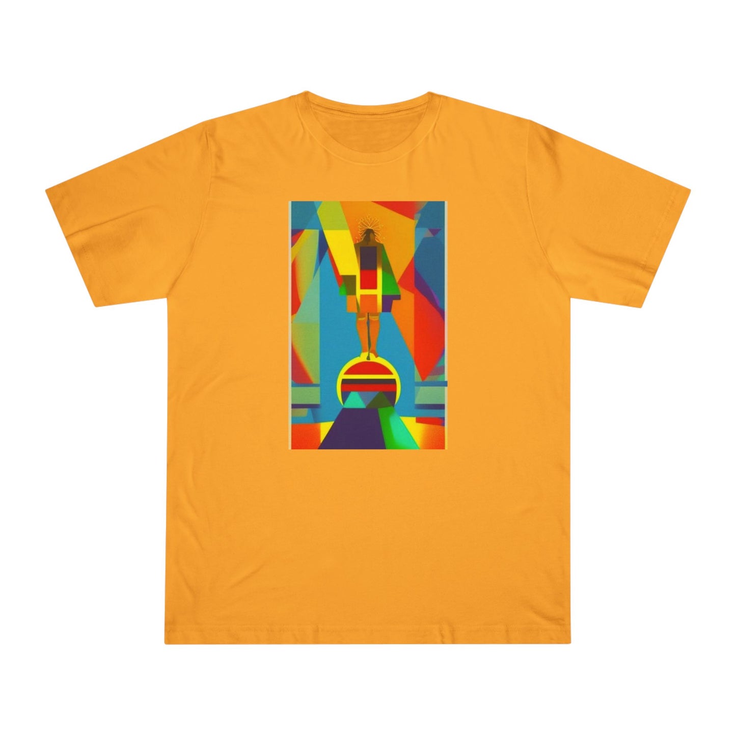 Abstract 1 John 4:4 Unisex Deluxe T-shirt