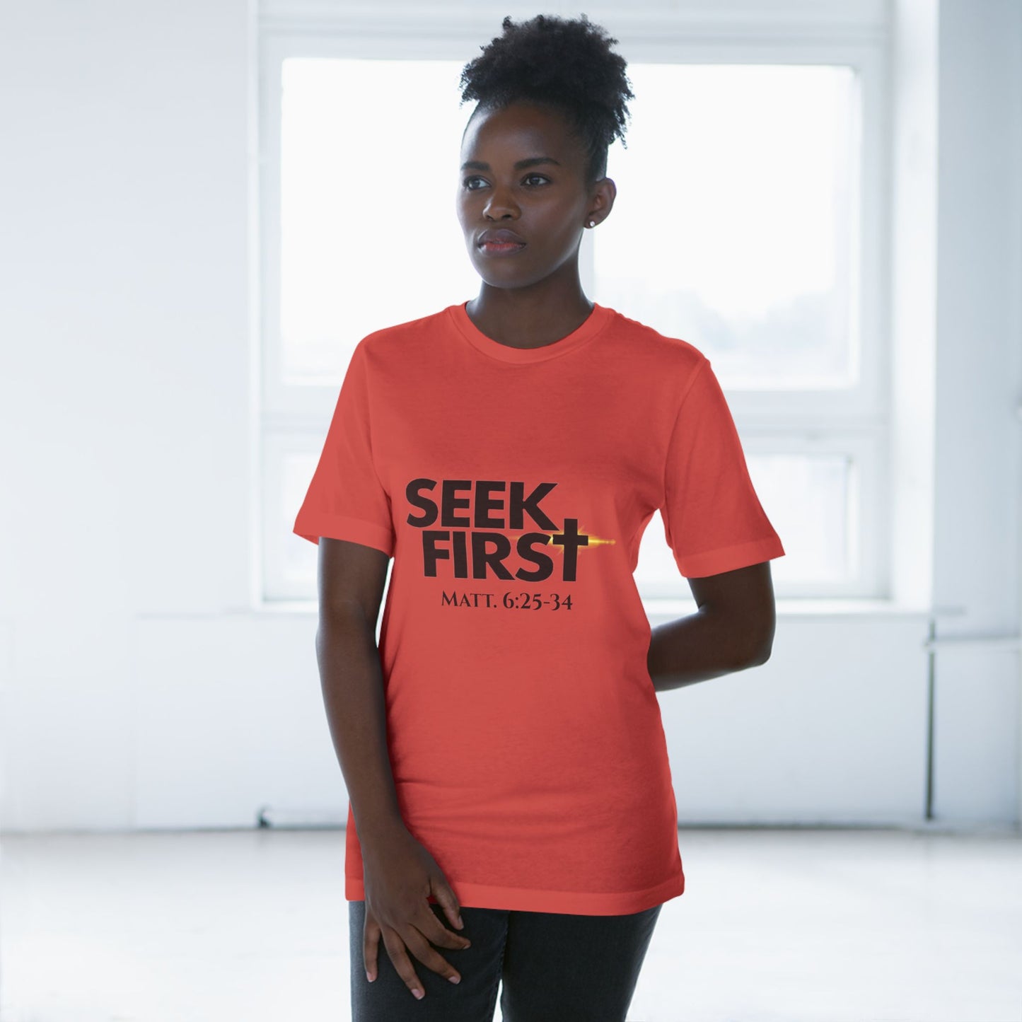 Seek First Unisex T-shirt (WB)