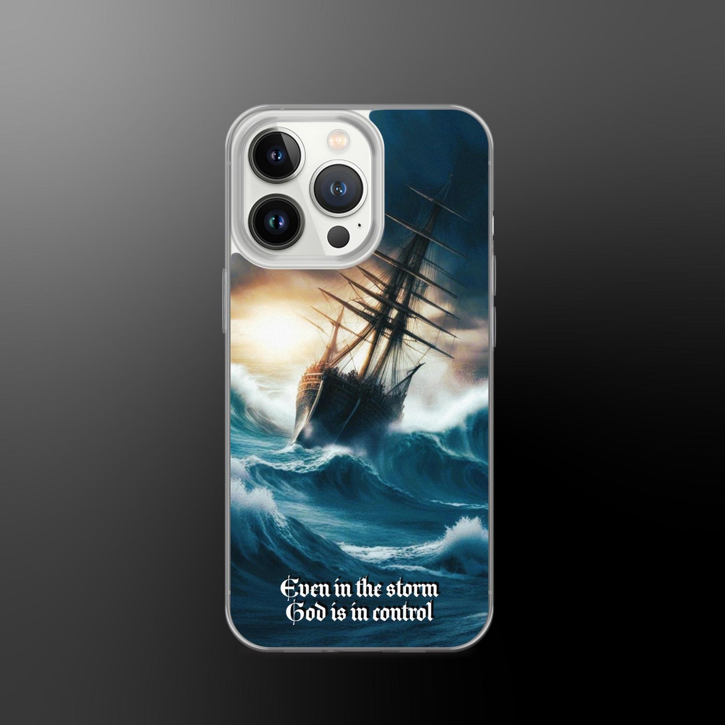 (Clear) In The Storm Case for iPhone®