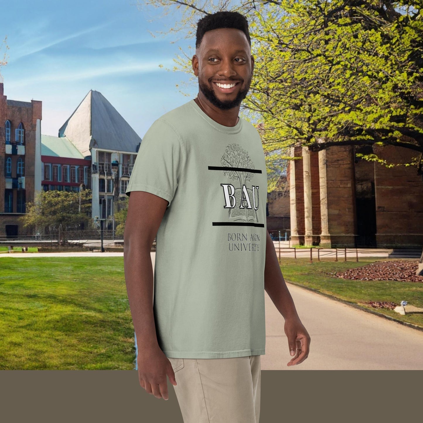 BAU Unisex heavyweight t-shirt