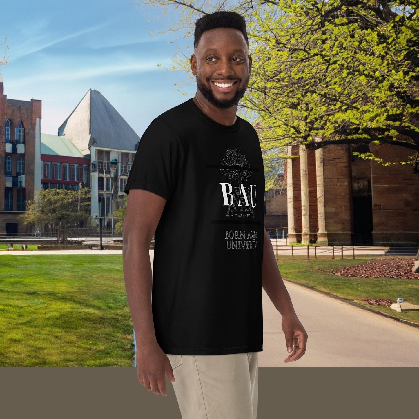 BAU Unisex heavyweight t-shirt