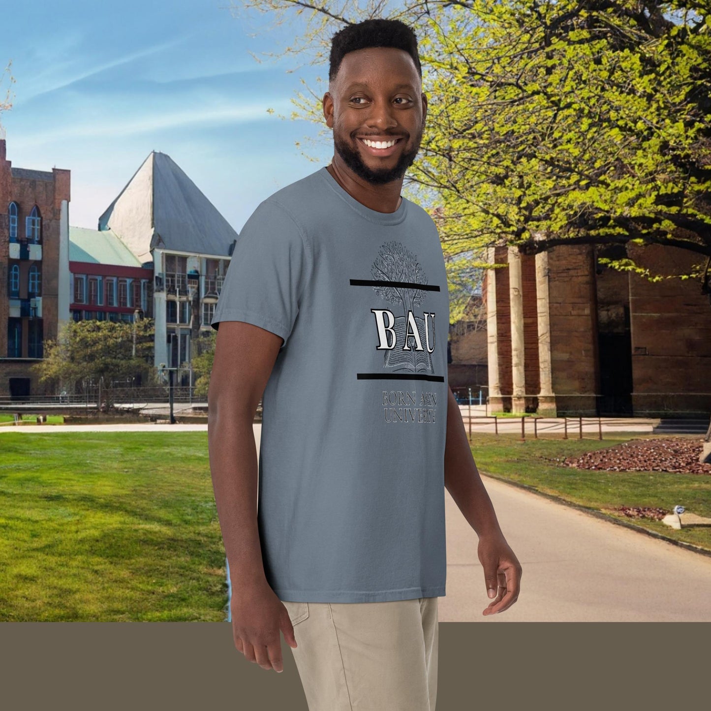 BAU Unisex heavyweight t-shirt