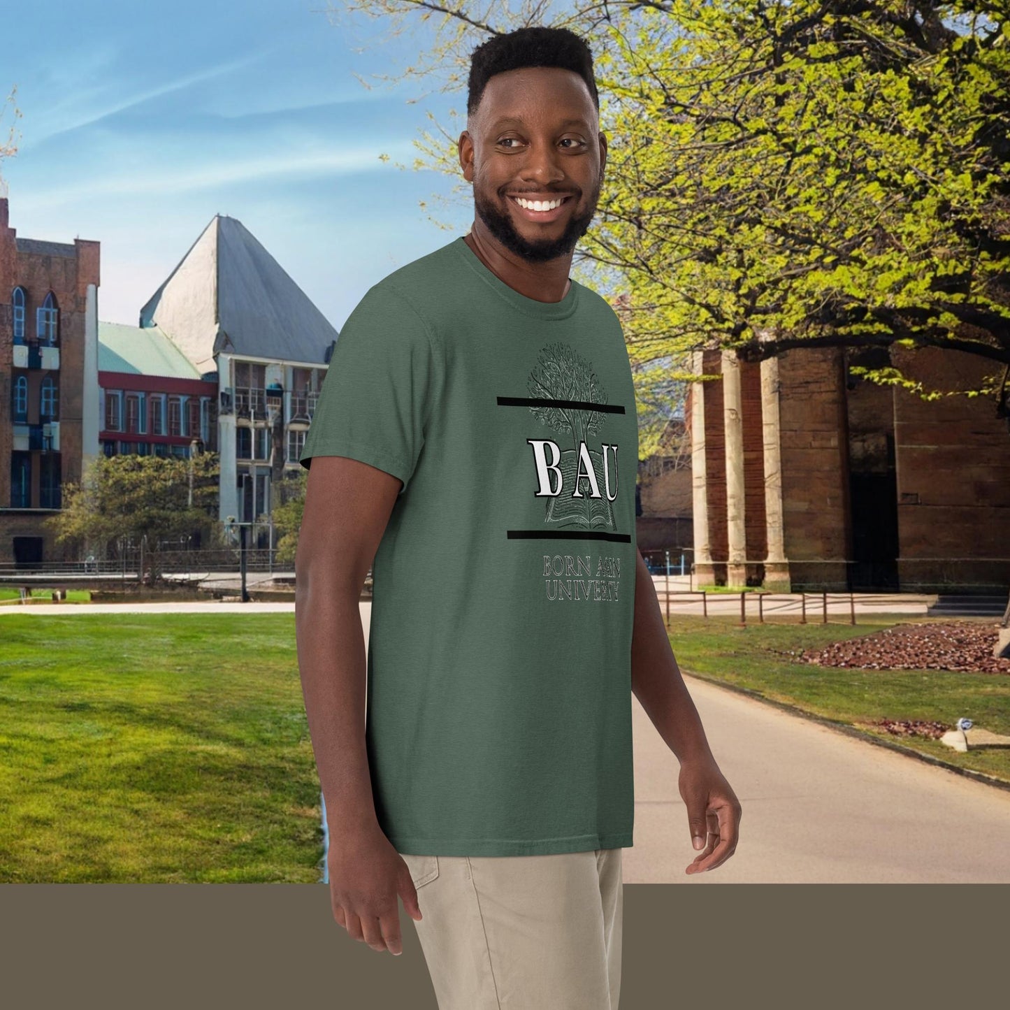 BAU Unisex heavyweight t-shirt