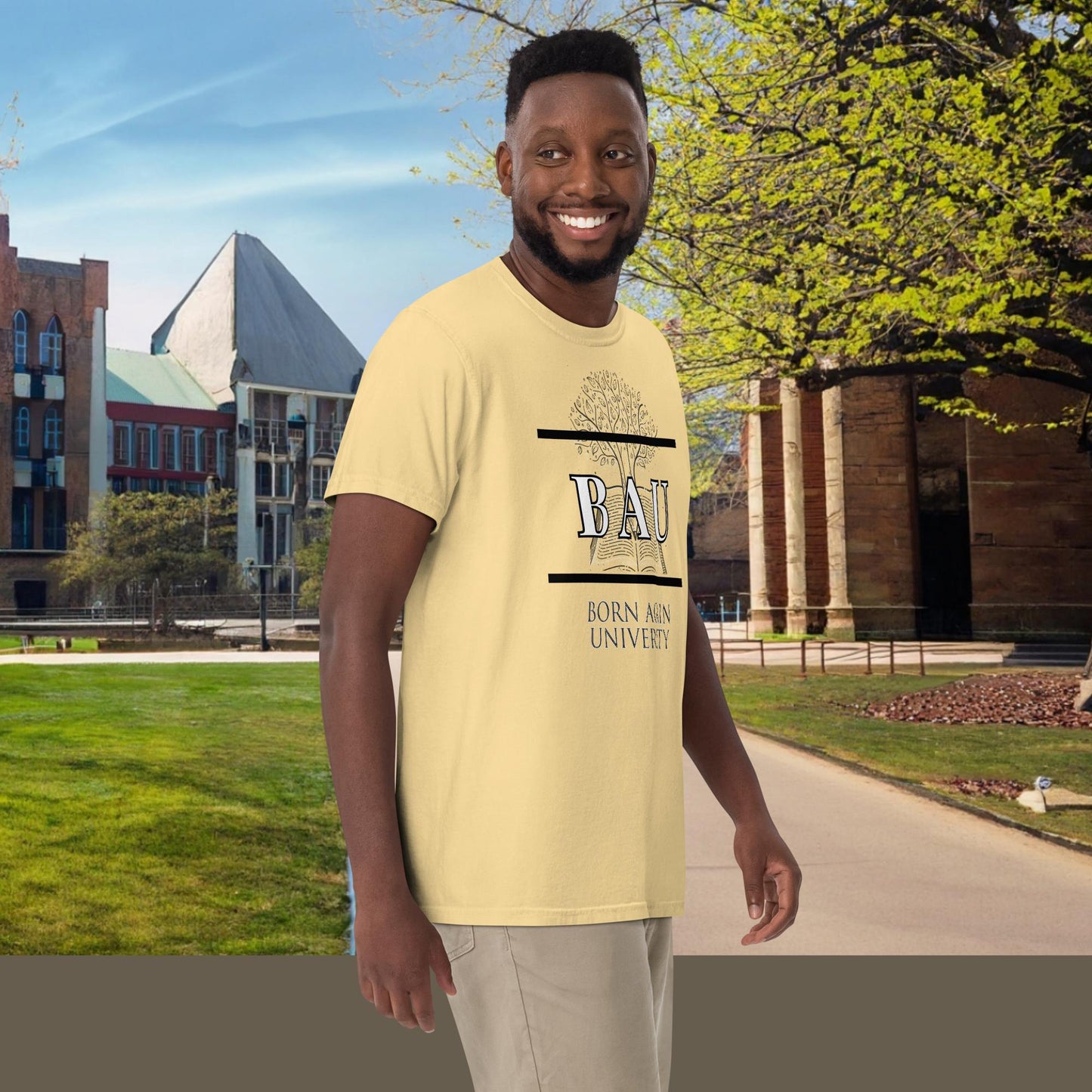 BAU Unisex heavyweight t-shirt