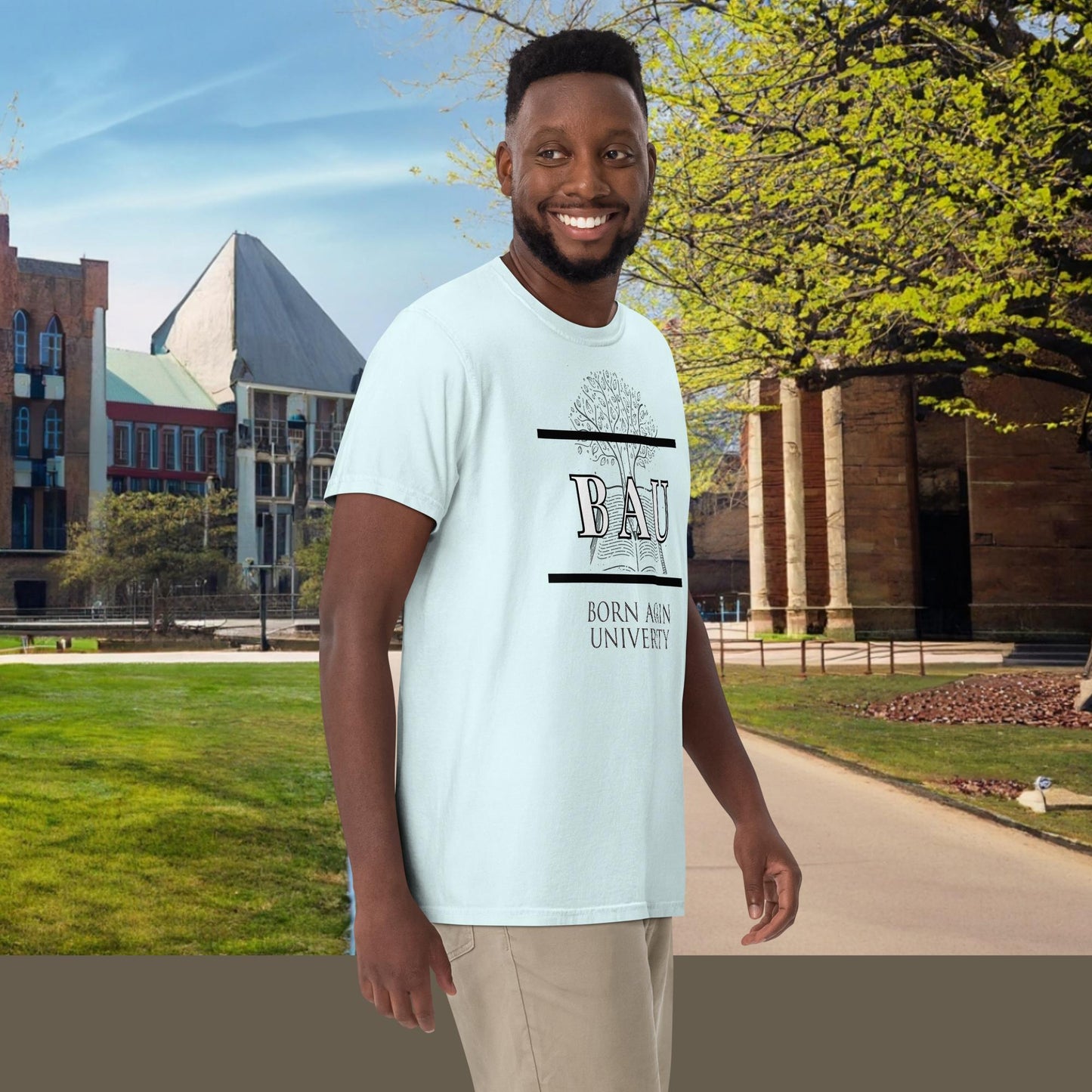 BAU Unisex heavyweight t-shirt