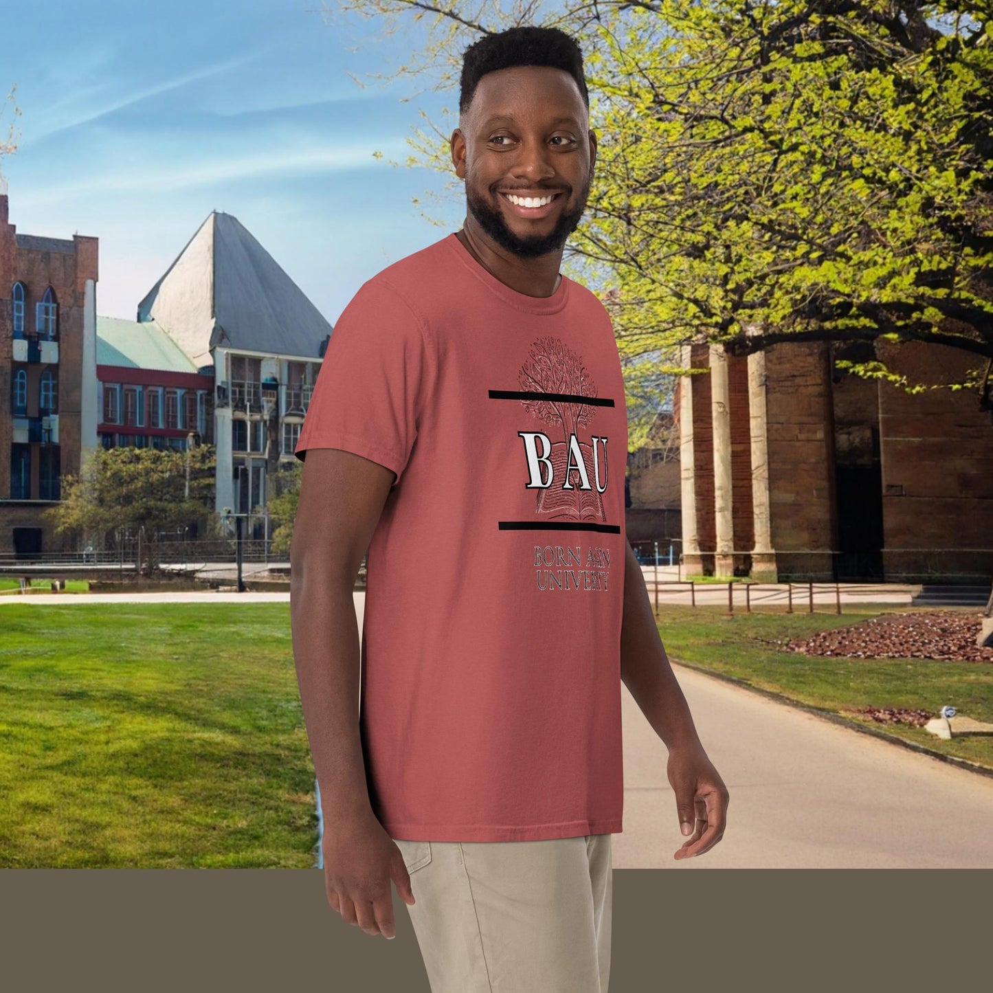 BAU Unisex heavyweight t-shirt