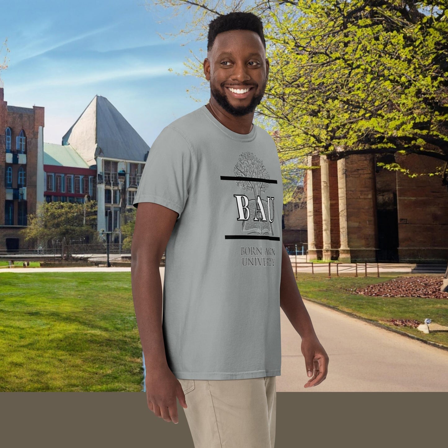 BAU Unisex heavyweight t-shirt