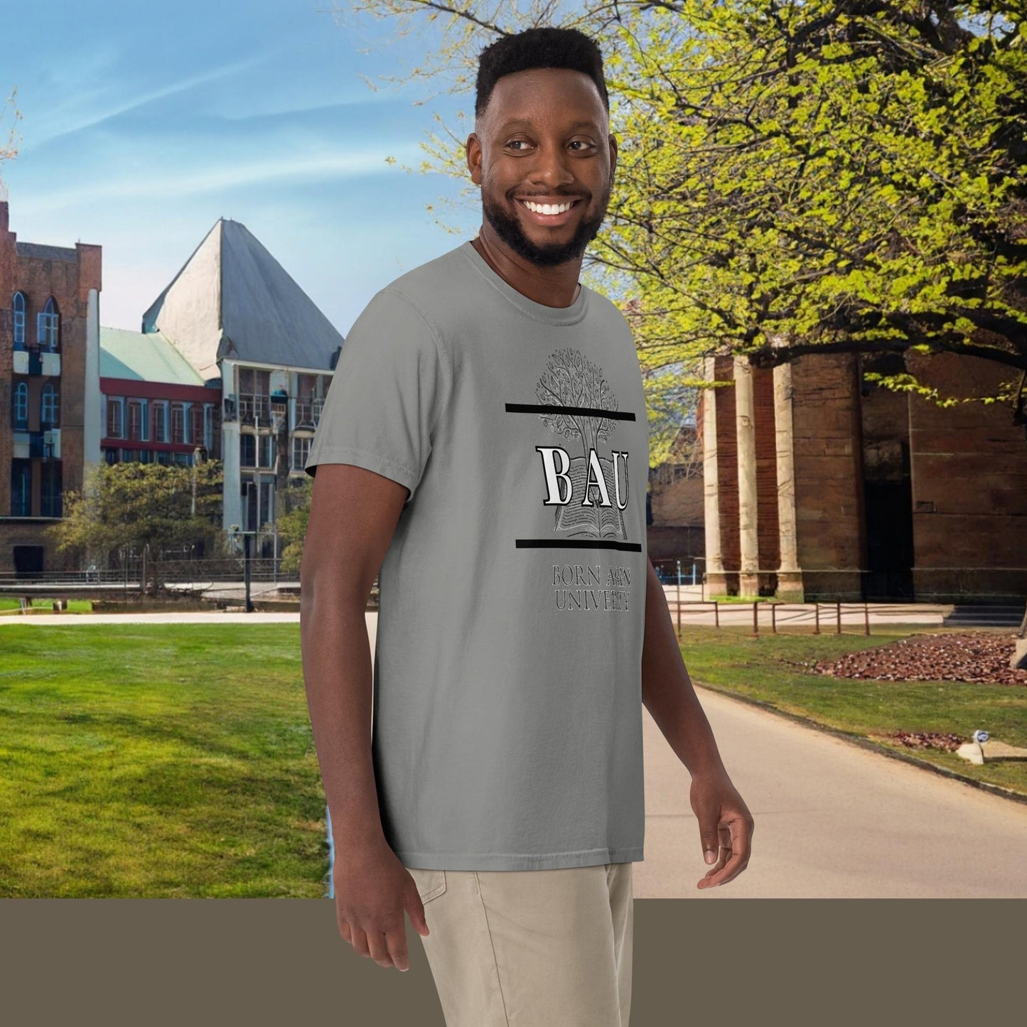 BAU Unisex heavyweight t-shirt