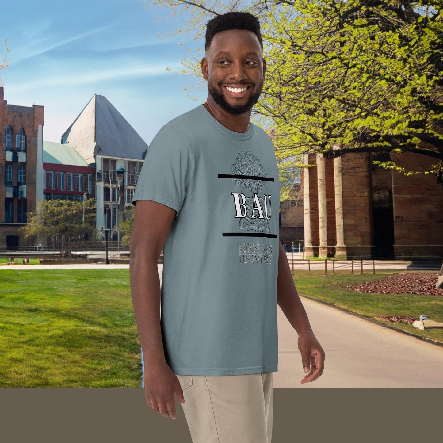BAU Unisex heavyweight t-shirt
