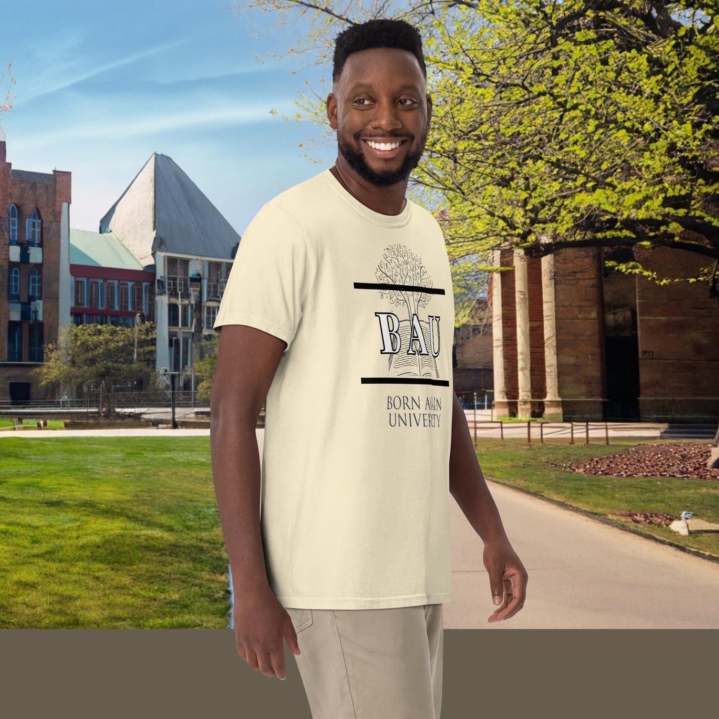 BAU Unisex heavyweight t-shirt