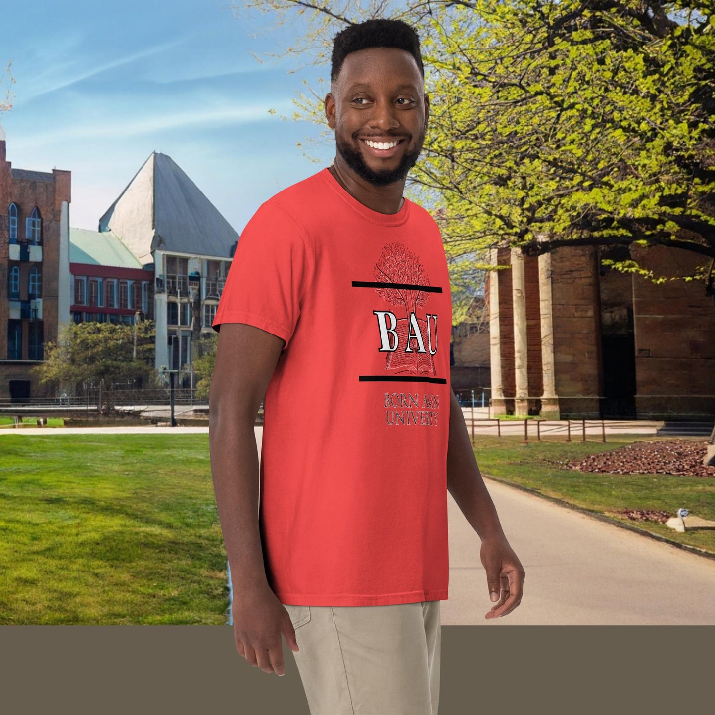 BAU Unisex heavyweight t-shirt