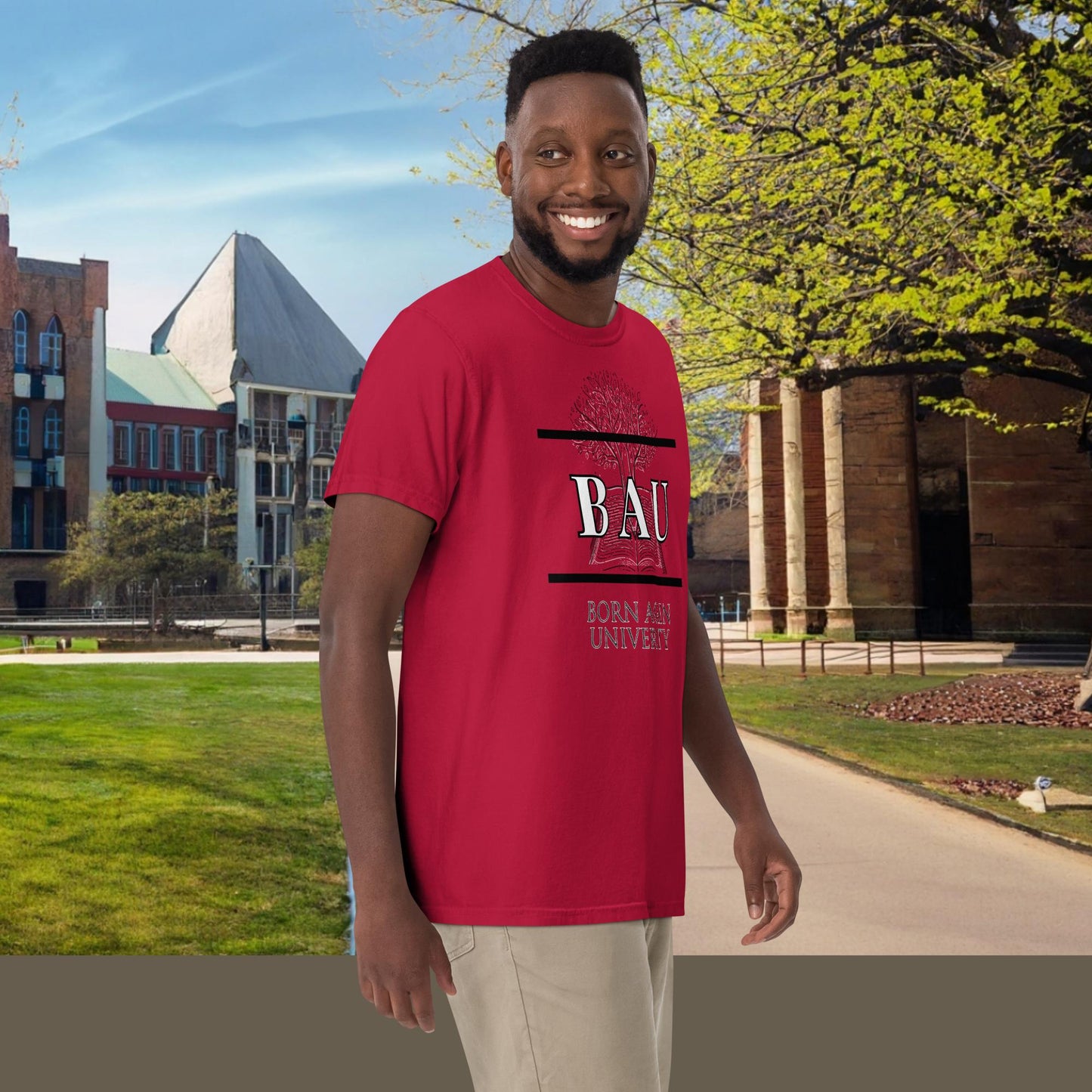 BAU Unisex heavyweight t-shirt