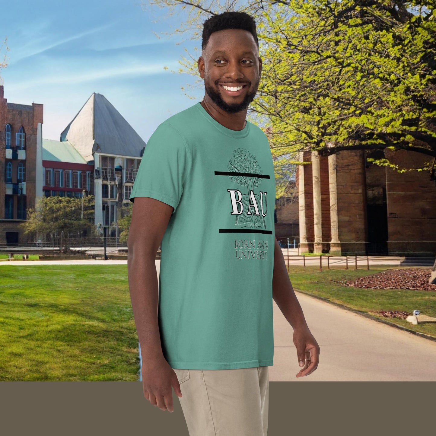 BAU Unisex heavyweight t-shirt