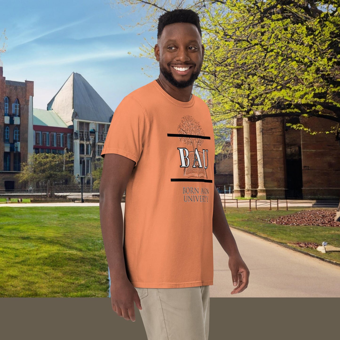 BAU Unisex heavyweight t-shirt