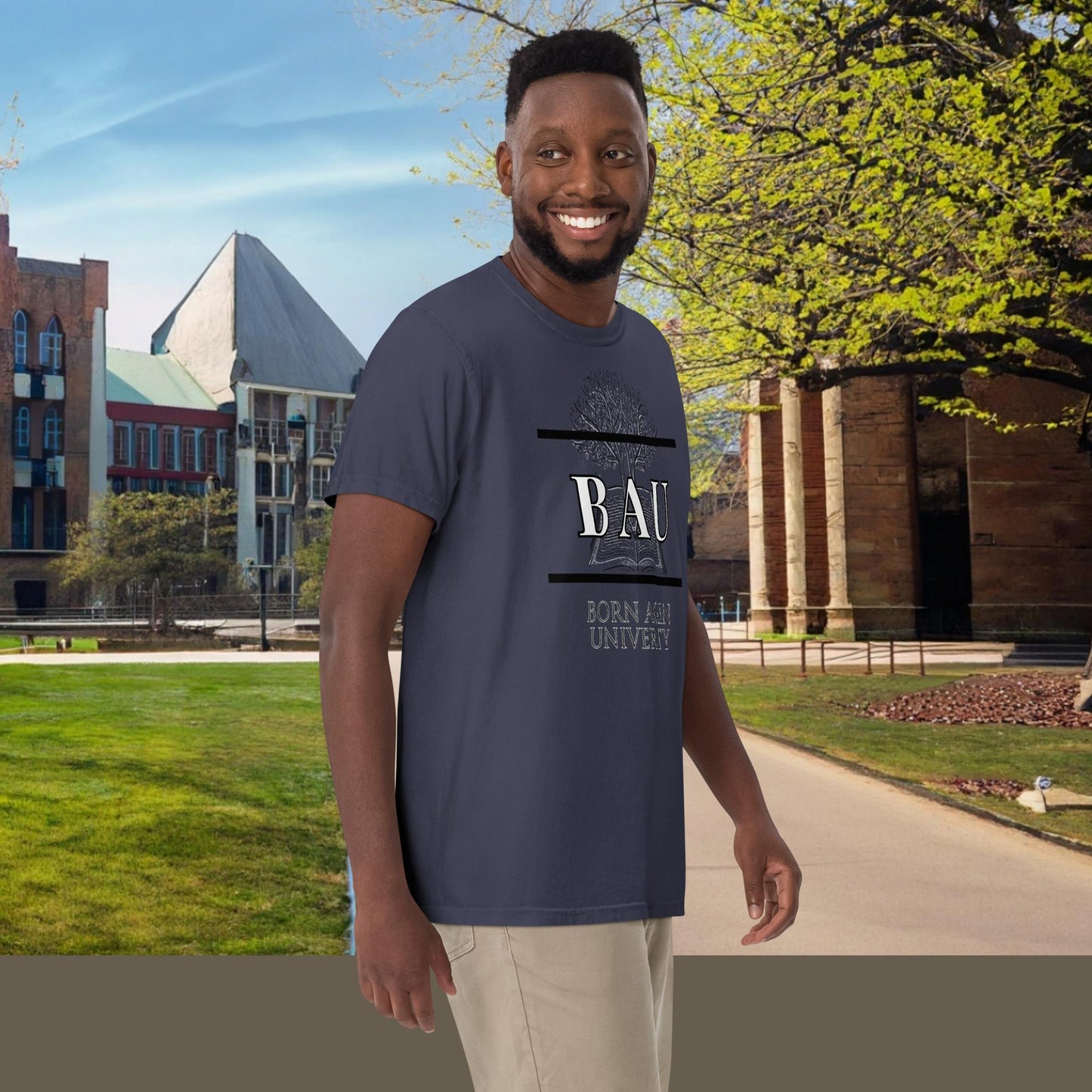 BAU Unisex heavyweight t-shirt