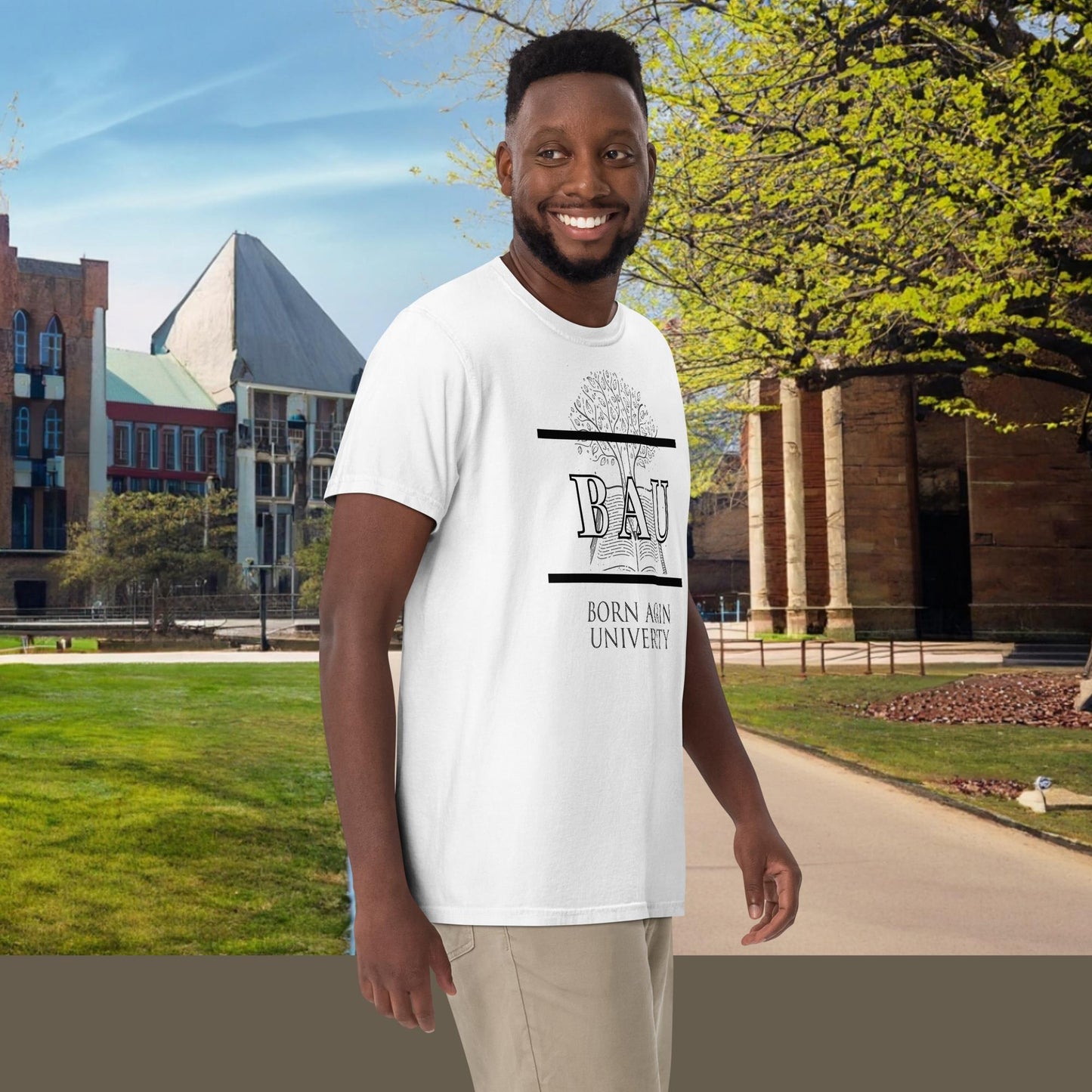 BAU Unisex heavyweight t-shirt