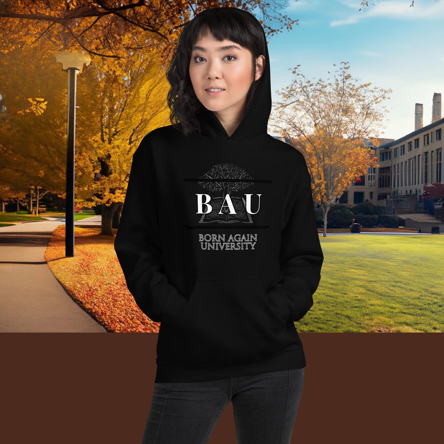 Born Again University (BAU) Hoodie