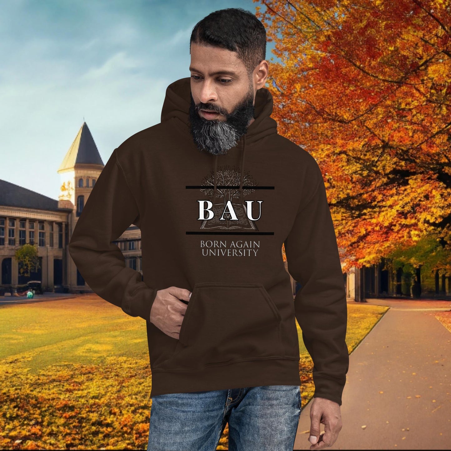 Born Again University (BAU) Hoodie