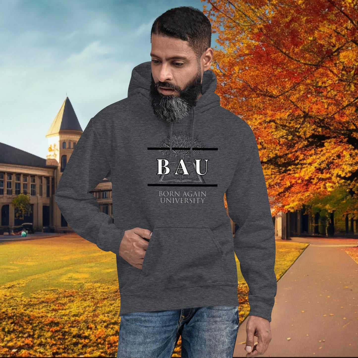 Born Again University (BAU) Hoodie