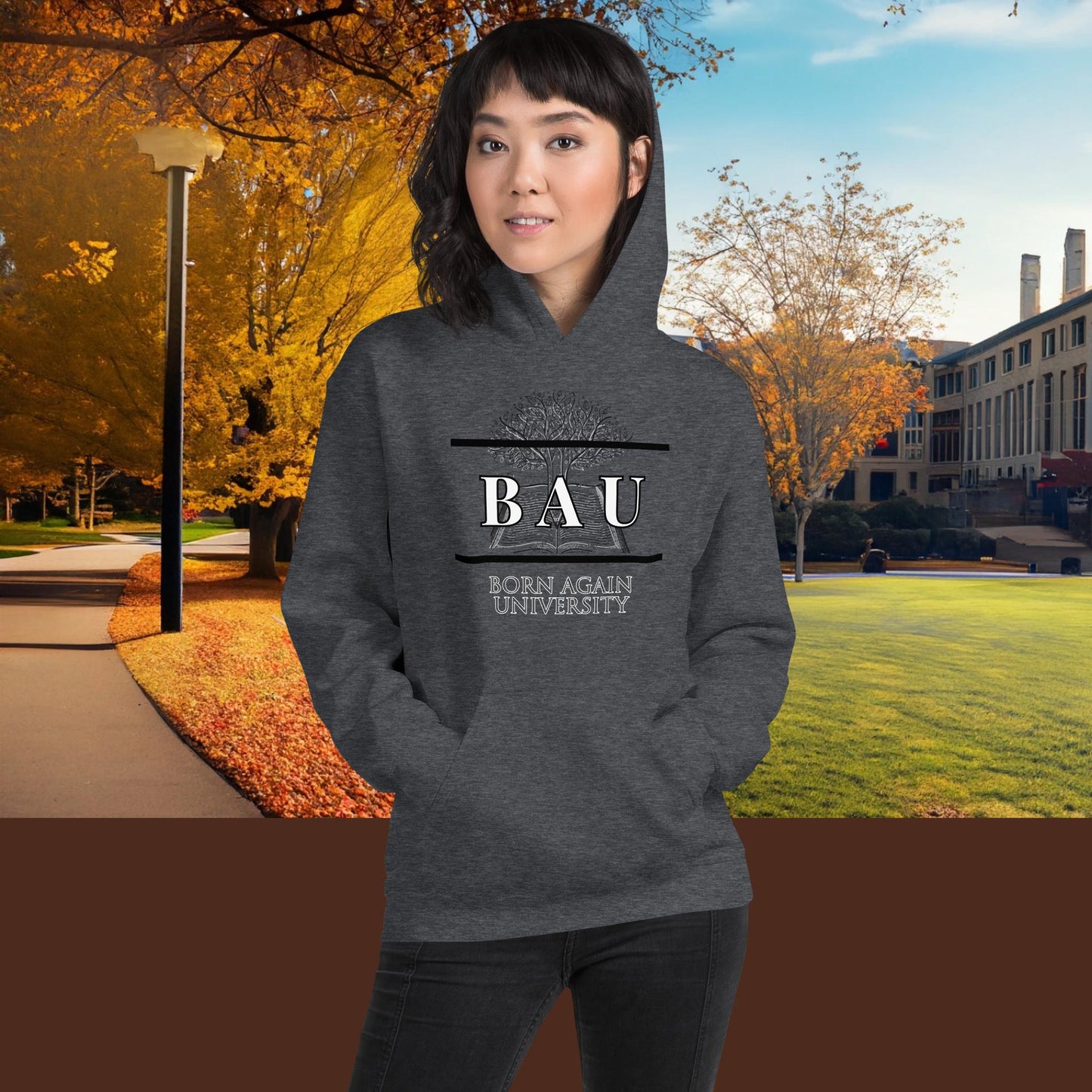 Born Again University (BAU) Hoodie
