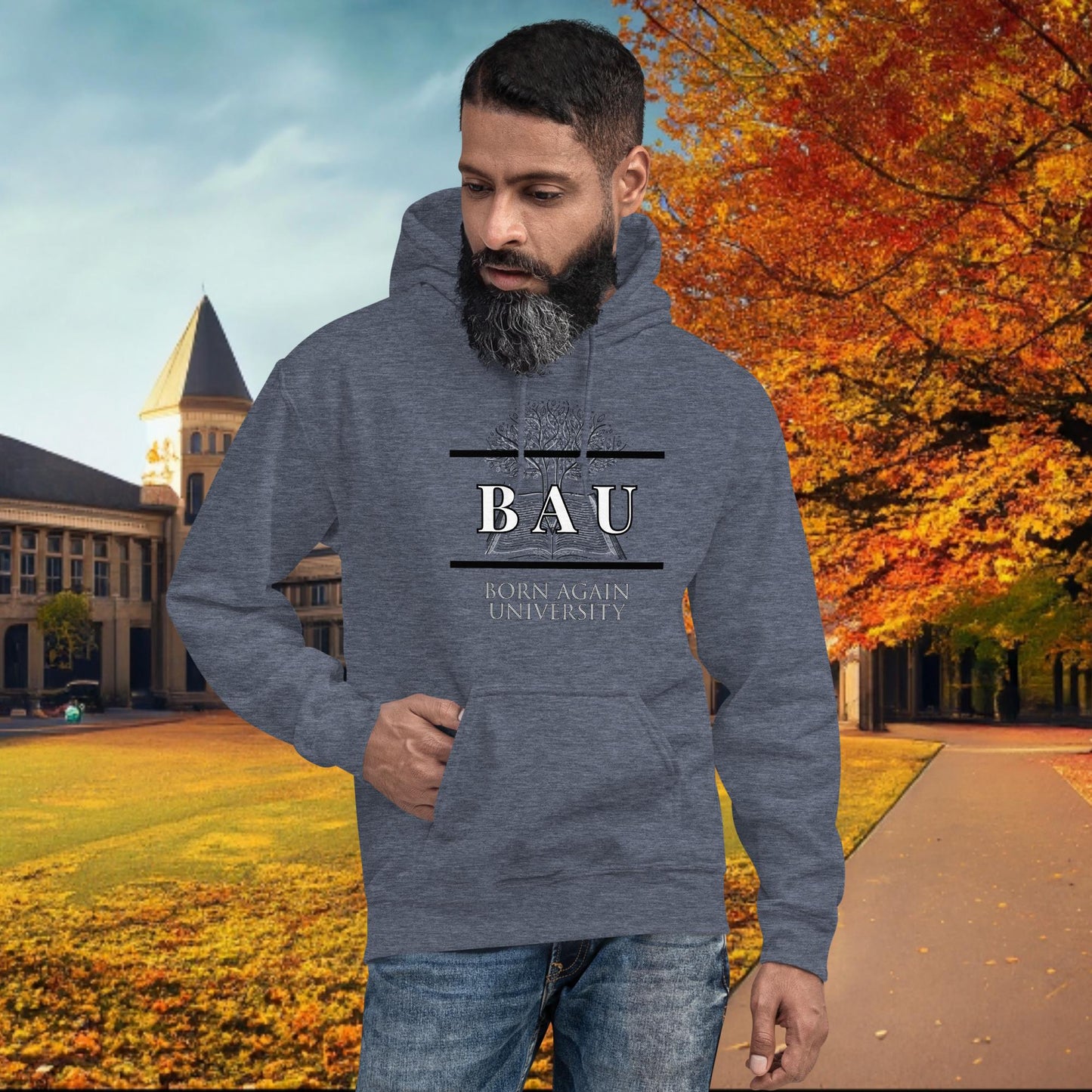 Born Again University (BAU) Hoodie